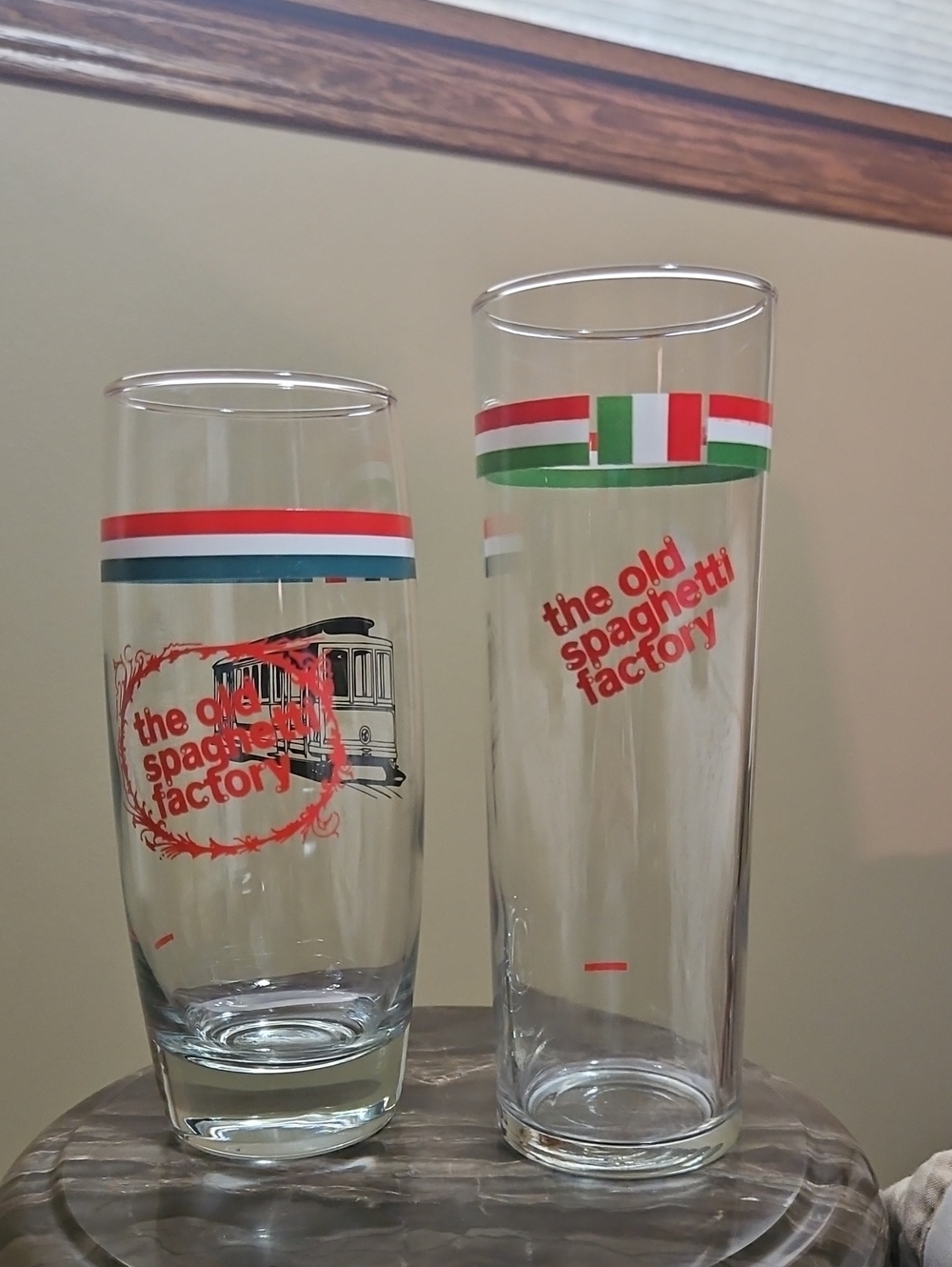 Old Spagetti Factory Glasses